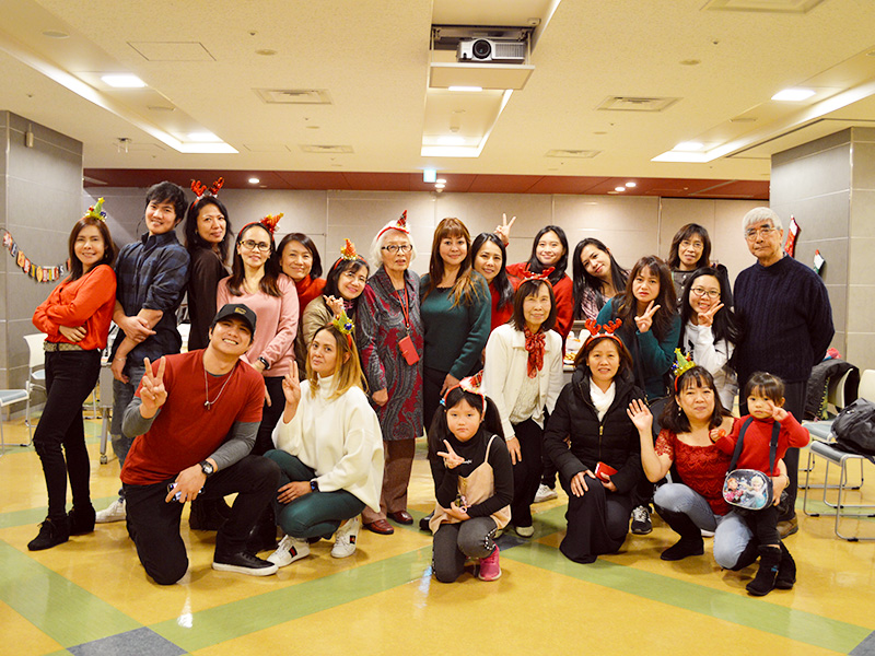 「すみだ日本語教育支援の会」のクリスマスパーティー