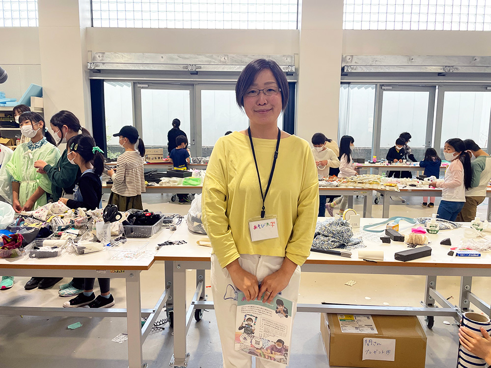 このイベントの主催者のひとり、Seki Design Lab.の關真由美さん
