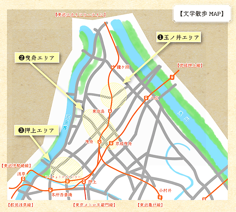 隅田川文学散歩 2023