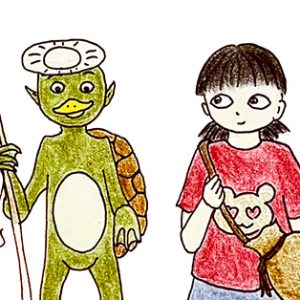 チヒロちゃん　お菊さんのお皿